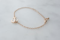 Anchor Bracelet Gold