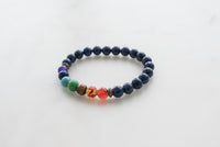 Navy Blue Chakra Bracelet