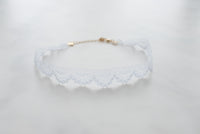 White Lace Choker Product Photo